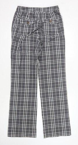 Pantalón a cuadros blanco y negro talla 12 de ASOS para mujer - Imagen 2 de 12