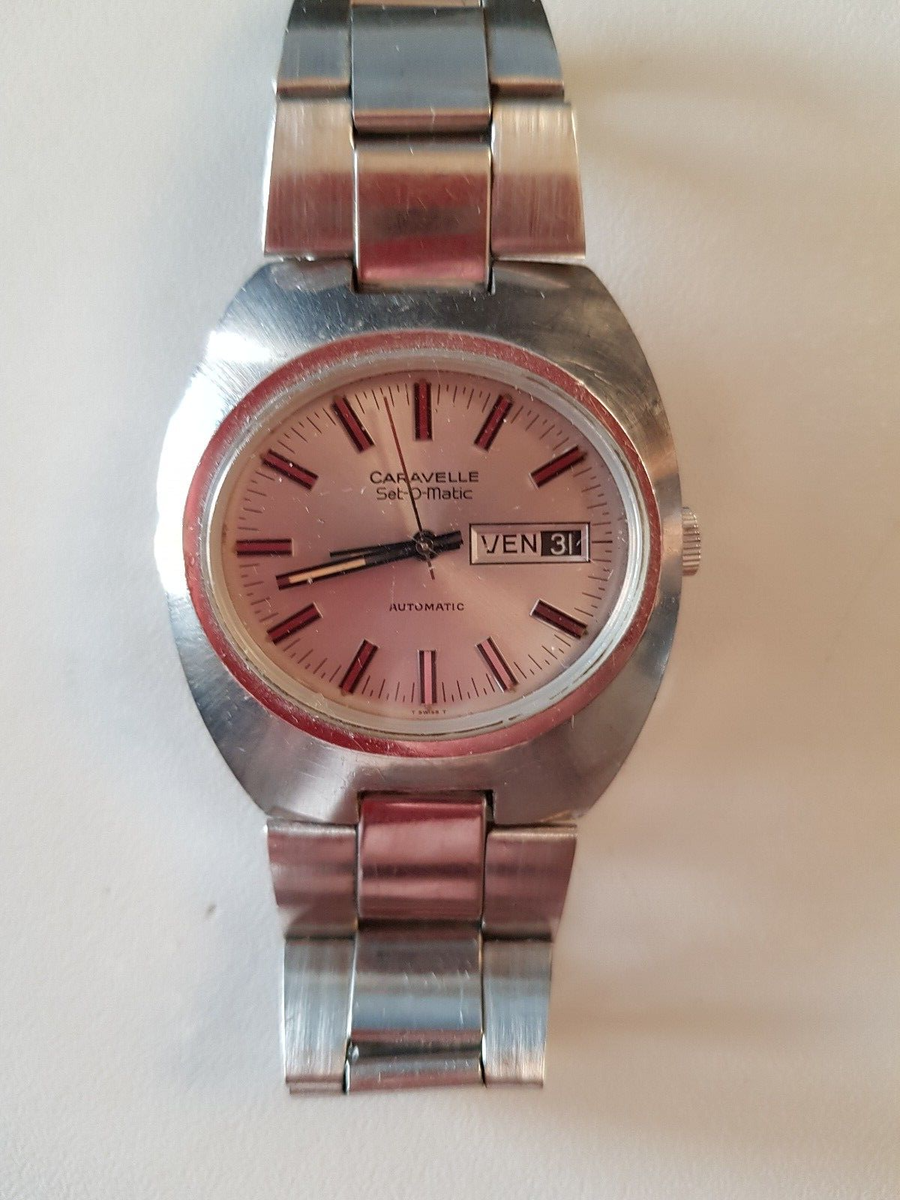 CARAVELLE SET-O-MATIC ANNI 70 AUTOMATICO DAY DATE COME NUOVO
