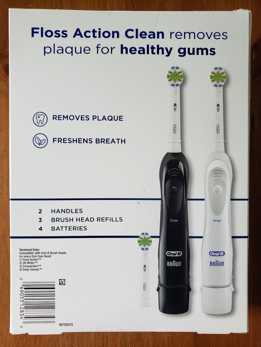 Brand NEW & SEALED!!! OralB Pro Advantage Battery Powered Toothbrush