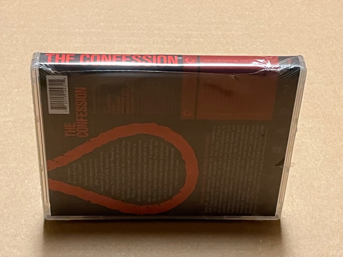Criterion Collection 'The Confession' (L'AVEU) Sealed New OOP Blu