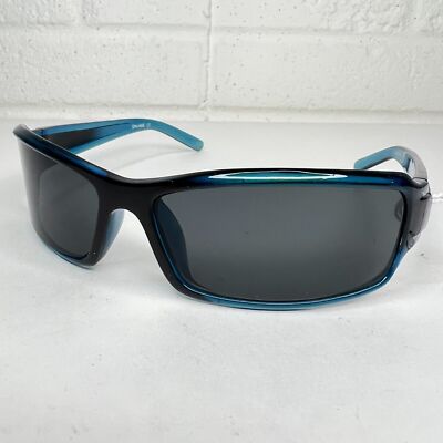 Spalding Black Wrap Blue Sunglasses SP29-75 Solaris Italy Tortoise