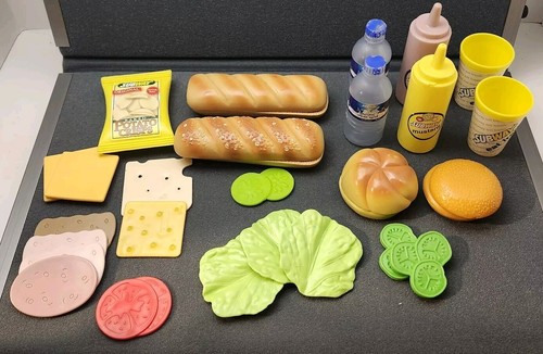 Subway Backpack Food Set Bread Meat Vegetables Etc. Used Collectible - Picture 3 of 12