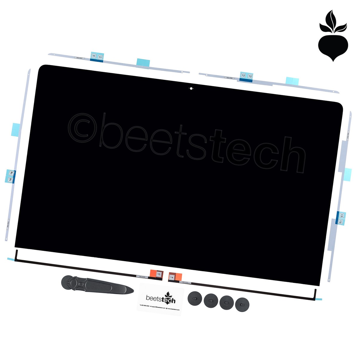GR_B LCD DISPLAY ASSEMBLY GLASS PANEL KIT - iMac 27