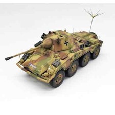 1/72 Scale German SDKFZ234/2 Eight-wheeled Armored Vehicle Tank Finished Model