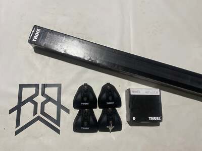 Thule Wingbar Evo Black set for MERCEDES C-Class Saloon 14-21 (3136 - 753 - 7112