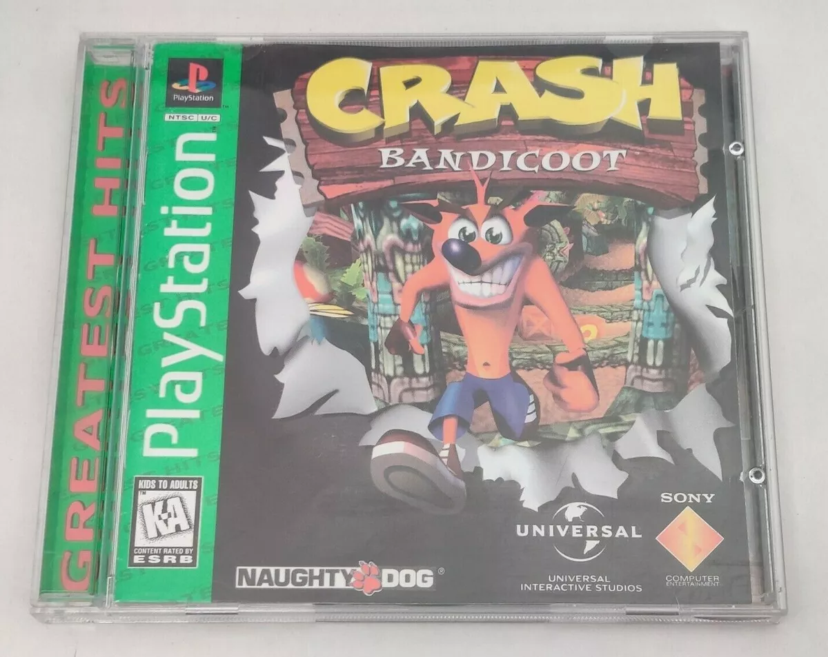 Crash Bandicoot sur PSone 