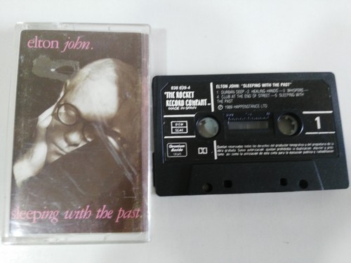 ELTON JOHN Sleeping With the Past Rocket 1989 Spain Edi Cinta Tape Cassette Am