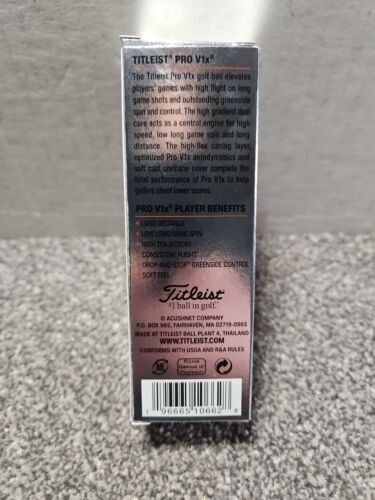 Titleist 2023 PRO V1X Golfbälle - neue Hülle - 3 Bälle Pack. - Bild 2 von 2