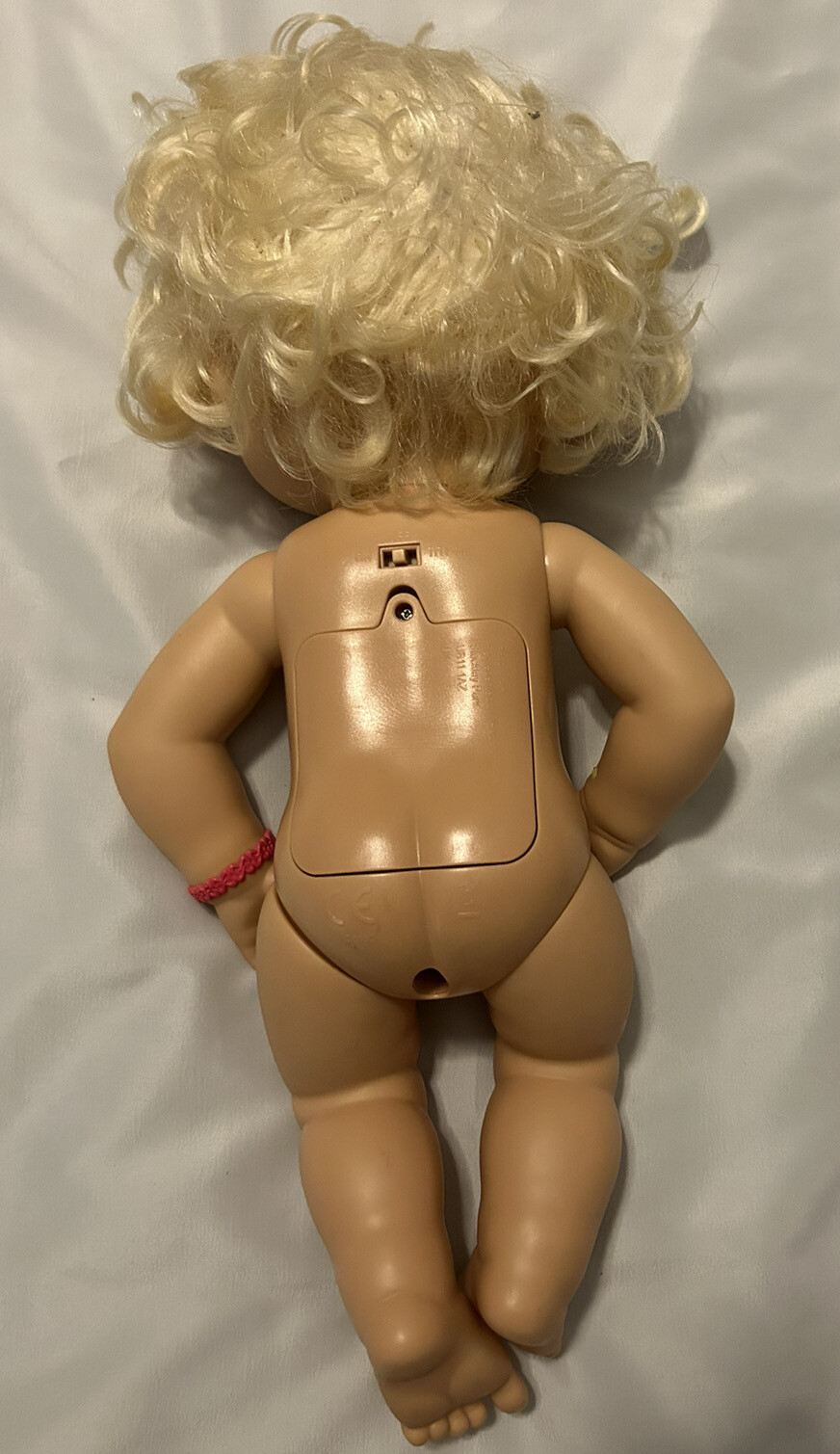 Baby Alive Hasbro 2010 Blonde Hair Interactive Doll Works Great!