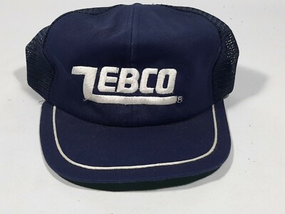 ウェア ZEBCO TRUCKER HAT Genuine Since 1949 Red ZEBCO Fishing Gear Baseball Trucker