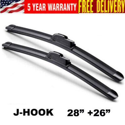 NEW For Ford C-Max 2010-2019 Front + Rear Aero Wiper Blades 28''+26'' Wipers Set