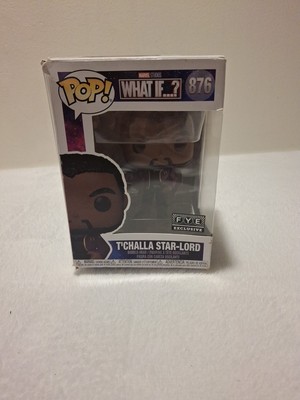 Marvel T Challa Star-Lord Funko Pop *FYE Exclusive*. Box In OK Condition 