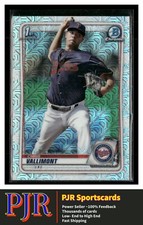 Chris Vallimont 2020 Bowman #BCP-78 Twins Chrome Prospects Mojo Refractor