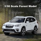 1:30 Subaru Forest SUV Diecast Model Car Toy Collection Sound Light Toy Kids