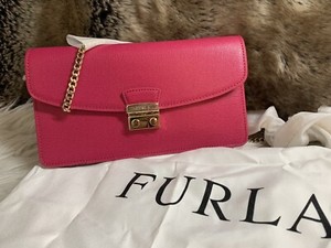 fuchsia pink clutch