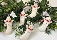 Dept 56 SNOWBABIES PERSONALIZED NAME Porcelain Christmas Ornament Gift Snow Baby