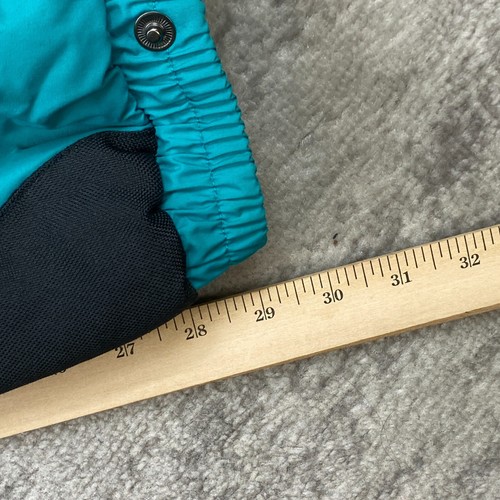 VTG Columbia Snow Pants Medium Green Blue Ski Snow Board Ski Lined SM8340 28x30 - Picture 11 of 12