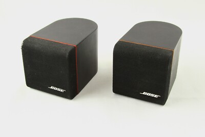BOSE REDLINE CUBE SPEAKERS SET OF 2 | eBay