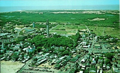 Luftaufnahme Provincetown Cape Cod Massachusetts Vintage Ansichtskarte