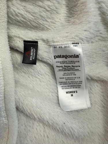 patagonia 1/4 button pullover fleece womens medium - Picture 5 of 8