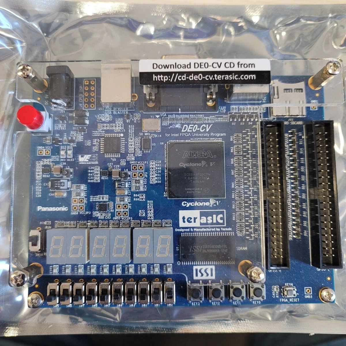 Terasic DE0-CV FPGA Development Board System with Altera Cyclone V Terasic DE0-CV FPGA Development Board System with Altera Cyclone V