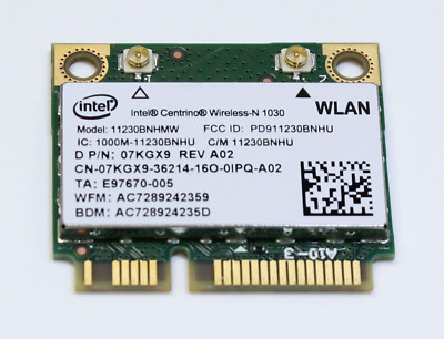 Dell Vostro 3550 Wi-Fi WLAN Wireless Mini Card 11230BNHMW 7KGX9