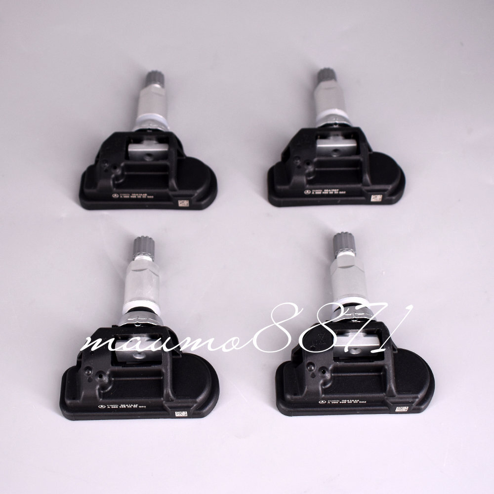 4X Benz Tire Pressure Sensor TPMS For ML350 CLK350 C300 CLS550 E350