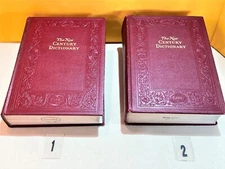 The New Century Dictionary, Copyright 1942, Hardcover, Part I & Part II, 