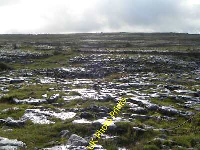 Photo 12x8 Burren landscape Caherconnell Hillside almost completely covere c2015