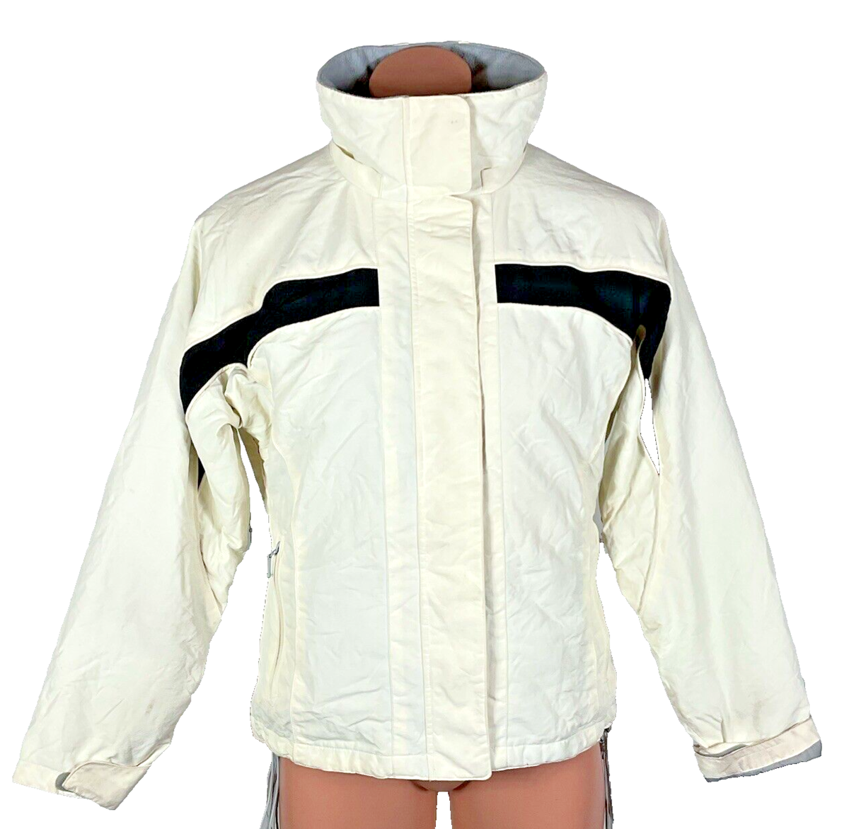 Vintage 90s Alpine Design Ivory Ski Winter Windbreaker Coat Vintage 90s Alpine Design Ivory Ski Winter Windbreaker Coat