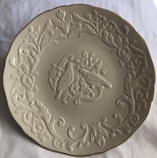 Lenox The Wedding Promises Marriage Anniversary Plate With Gold Trim Made in USA