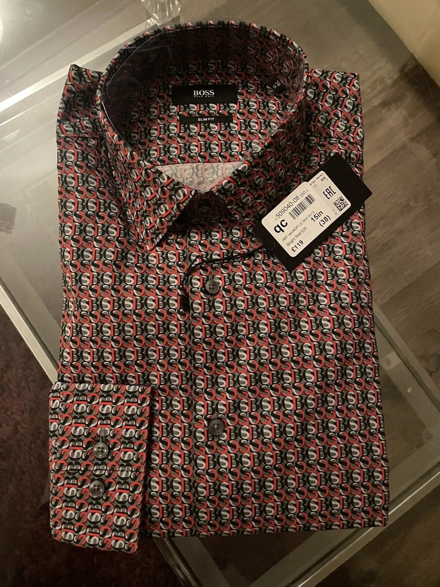 hugo boss formal shirt