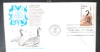 CANADA GOOSE AMERICAN WILDLIFE 1987  ARISTOCRAT  CACHET  FDC VF UNADDR