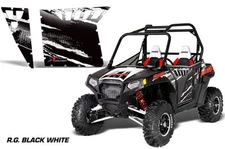 AMR Racing UTV Door Graphics for Polaris RZR 800S/900XP Pro Armor Doors (2) RGKW