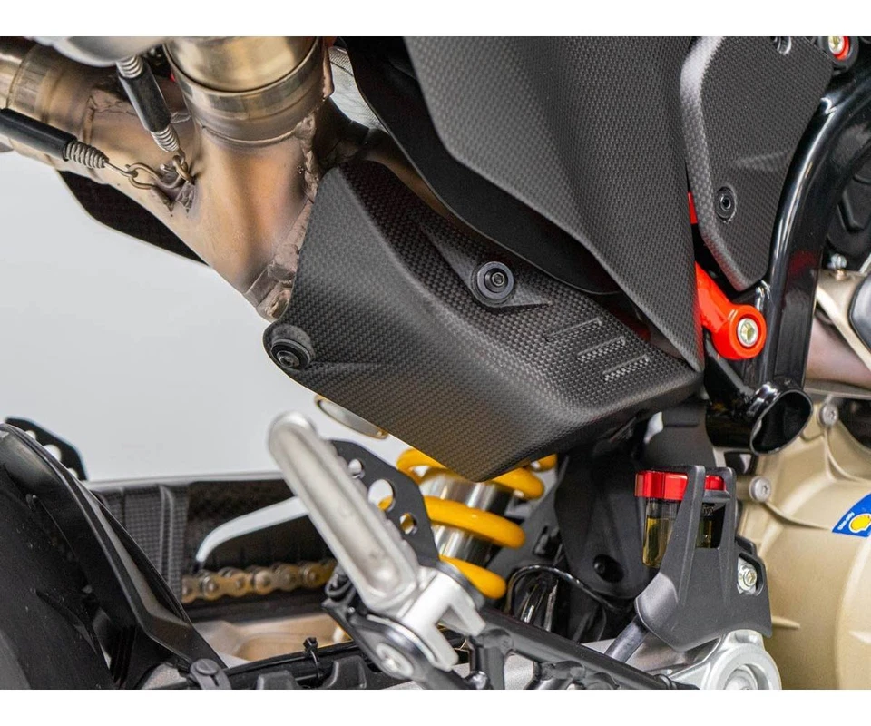 Paracalore Carbonio Dbk Per Ducati Hypermotard 698 Mono Rve 2024 — 第 2/4 张图片