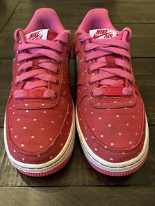 nike air force dark red