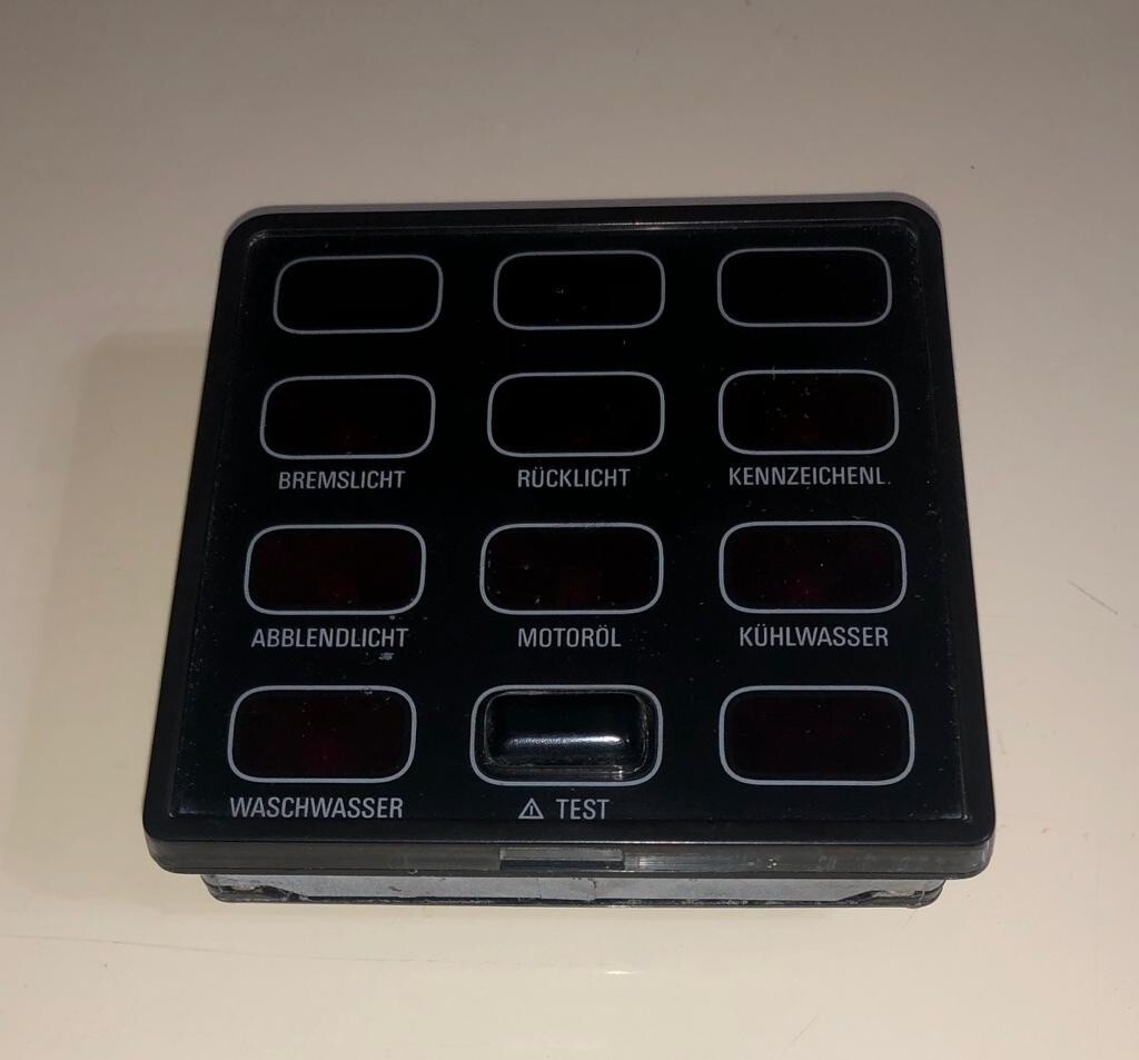 BMW E23 730i 735i 745i CHECK CONTROL UNIT 62141371562 1371562  