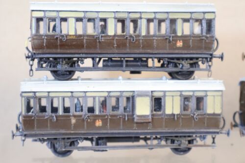 RATIO K's KIT RÂTEAU CONSTRUIT de 4 AUTOCAR SUBURBAIN 4 ROUES MÉTÉOROLOGIQUE GWR om - Photo 2 sur 10