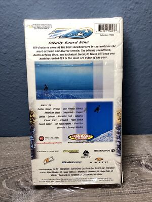 TB9 - TOTALLY BOARD NINE - VINTAGE SNOWBOARDING VIDEO (2001, VHS