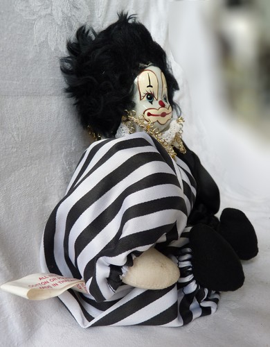 Clownfigur Deko Stoff/Textil - Bild 3 von 4