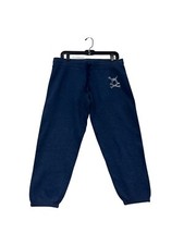 Victorias Secret Pink Jogger Sweatpants Size L W/ Rhinestone Logo 8138