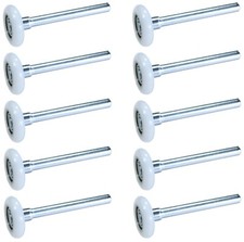 Heavy Duty 6200Z Precision Sealed 1.75" Nylon Garage Door Roller 4" Stem 10 PACK