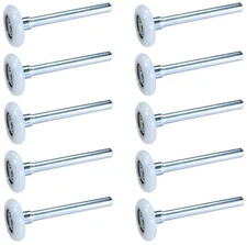 Heavy Duty 6200Z Precision Sealed 1.75" Nylon Garage Door Roller 4" Stem 10 PACK