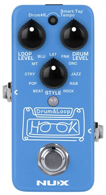NUX NDL-3 Hook Drum & Loop Effektpedal Drum Machine & Looper