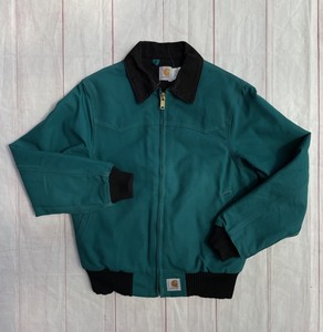 turquoise carhartt jacket