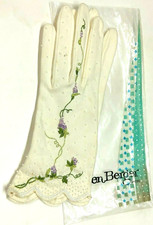 BEN BERGER LOVES Girls Ivory Gloves Wedding Pageant Special Occasion
