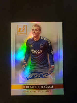 2015 Panini Donruss Soccer Jasper Cillessan Beautiful Game Auto Autograph Bronze