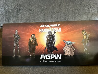 Figpin The Mandalorian 5 Pin Set Disney Star Wars 
