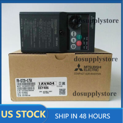 Mitsubishi FR-D720-0.75K Inverter New One Fast Shipping FRD7200.75K