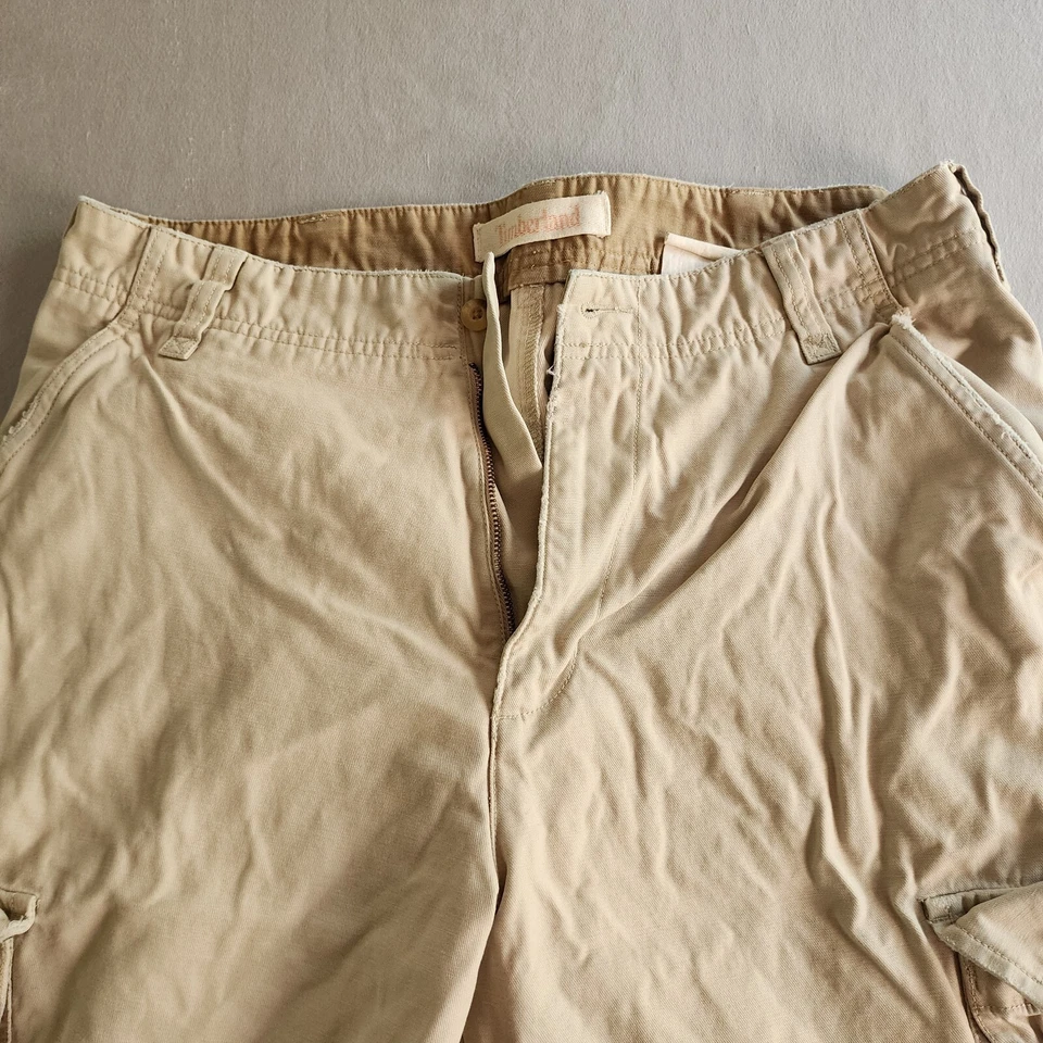 Timberland Men's Cargo Pants Size 31 Heavyweight Hiking Outdoor Workwear  - Image 4 of 4